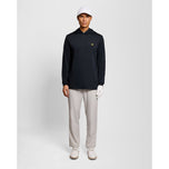 Lyle＆Scott Core Midlayer高尔夫连帽衫 - 黑暗海军