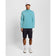 Lyle＆Scott Core Quarter Zip Golf Midlayer -Aquamarine