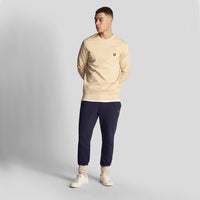 Lyle & Scott Fly Fleece Crew Neck - Sanddüne