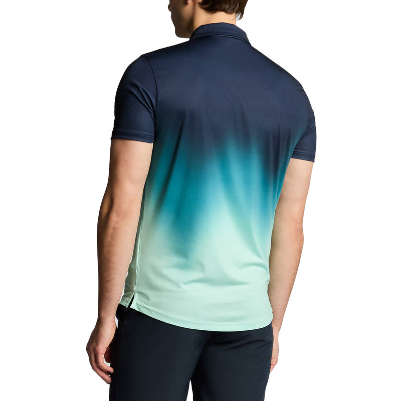 Lyle & Scott Gradient Golf Polo Shirt - Dark Navy