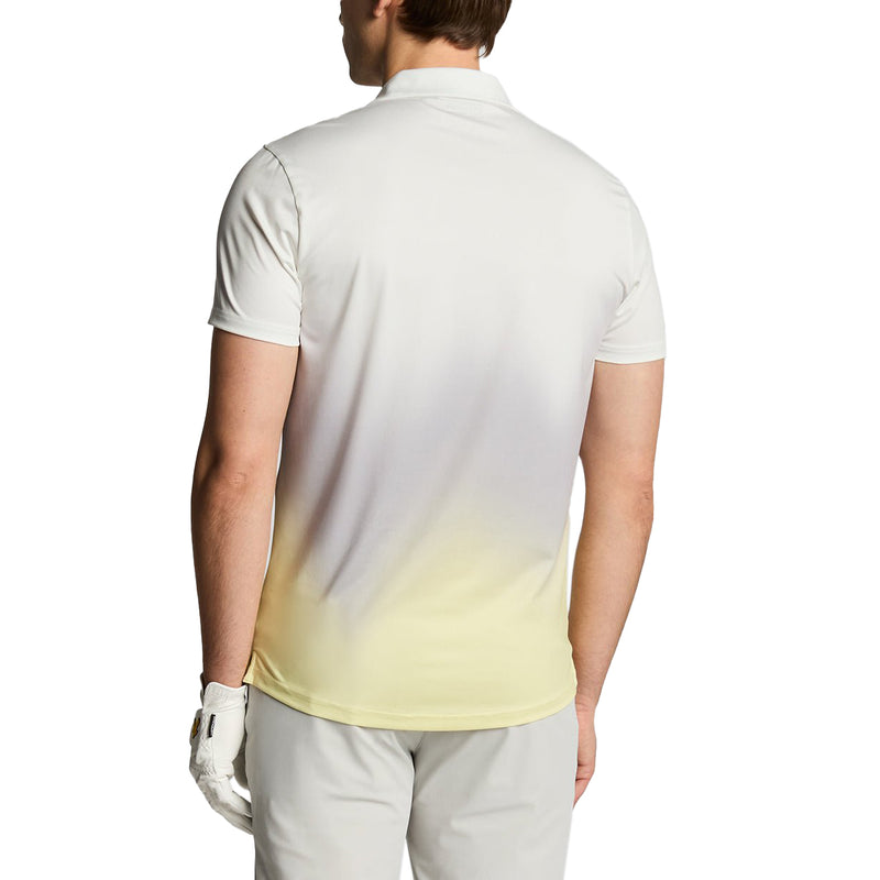 Lyle & Scott Gradient Golf Polo -Hemd - Weiß