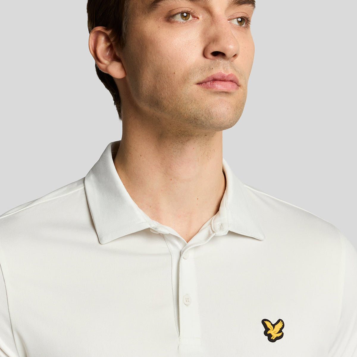 Lyle & Scott Gradient Golf Polo -Hemd - Weiß