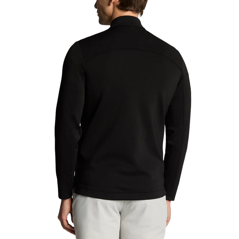 Lyle & Scott Hybrid gesteppt Full Reißverschluss -Golfjacke - Jet Black