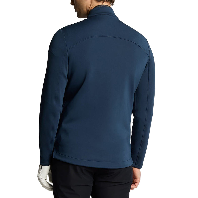 Lyle & Scott Hybrid gesteppt Full Reißverschluss -Golfjacke - Ryder Blue
