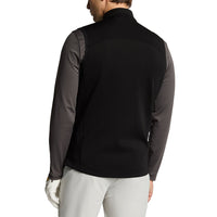 Lyle & Scott Hybrid gesteppt Full Reißverschluss Golfweste - Jet Black