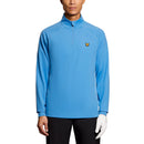 Lyle &amp; Scott Mesh Panelled Course Golf Midlayer - Nitrogen
