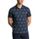 Lyle & Scott Micro Club Printed Golf Polo Shirt - Condor Blue