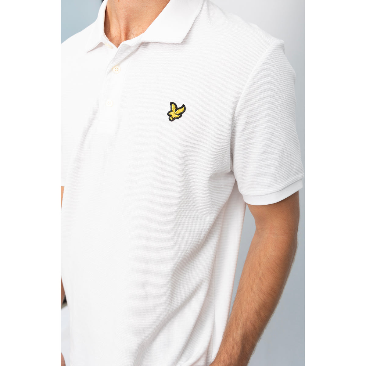 Lyle & Scott Milano Baumwollpolo -Hemd - Weiß