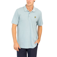 Lyle & Scott Milano Baumwollpolo -Hemd - Schieferblau