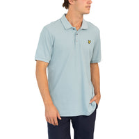 Lyle & Scott Milano Baumwollpolo -Hemd - Schieferblau