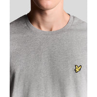 Lyle & Scott Plain Golf T -Shirt - hellgraue Mergel