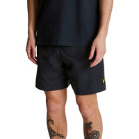 Lyle & Scott Plain Swim Shorts - Dark Navy