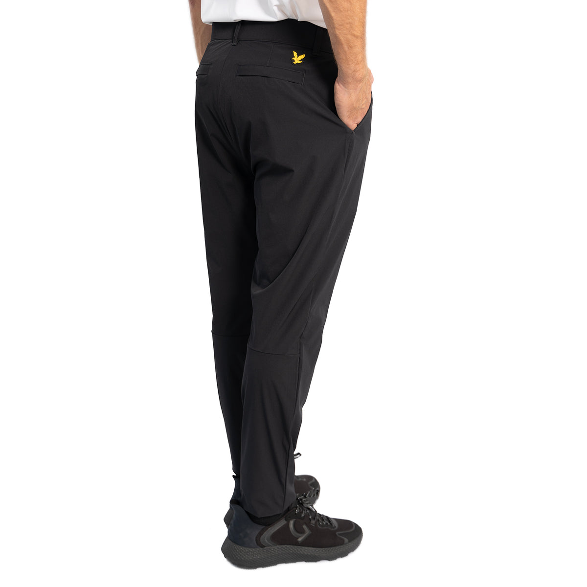 Lyle & Scott Slim Hosen - Jet Black