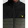 Lyle & Scott Sports Fleece Hybrid Golf Jacket - Jet Black/Granite