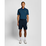Lyle & Scott Striped Golf Polo -Hemd - Mediterranea/Aquamarine