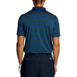 Lyle & Scott Striped Golf Polo -Hemd - Mediterranea/Aquamarine