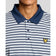 Lyle & Scott Striped Golf Polo Shirt - Weiß/Aquamarin