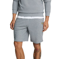 Lyle & Scott Sweat Golf Shorts - Mid Grey Margel