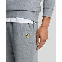 Lyle & Scott Sweat Golf Shorts - Mid Grey Margel