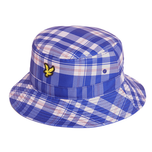 Lyle & Scott Tartan Bucket Golf Hat – Jetzt Blau