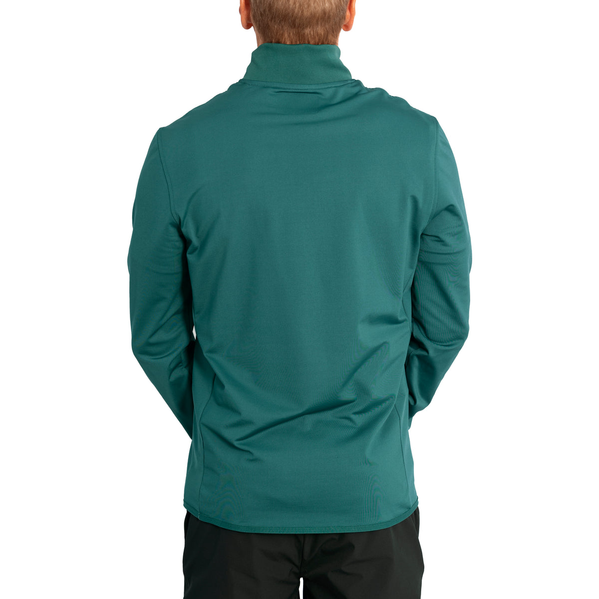 Lyle & Scott Tech 1/4 Zip Midlayer - Golfgrün