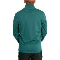 Lyle & Scott Tech 1/4 Zip Midlayer - Golfgrün