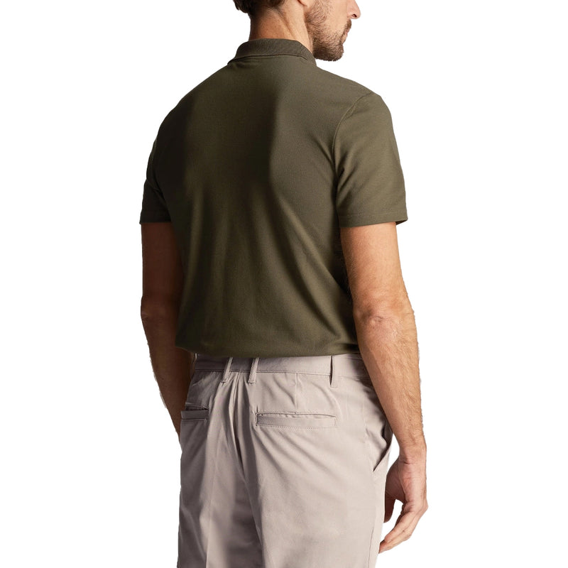 Lyle & Scott Tonal Tech Golf Polo -Hemd - Cactus Green