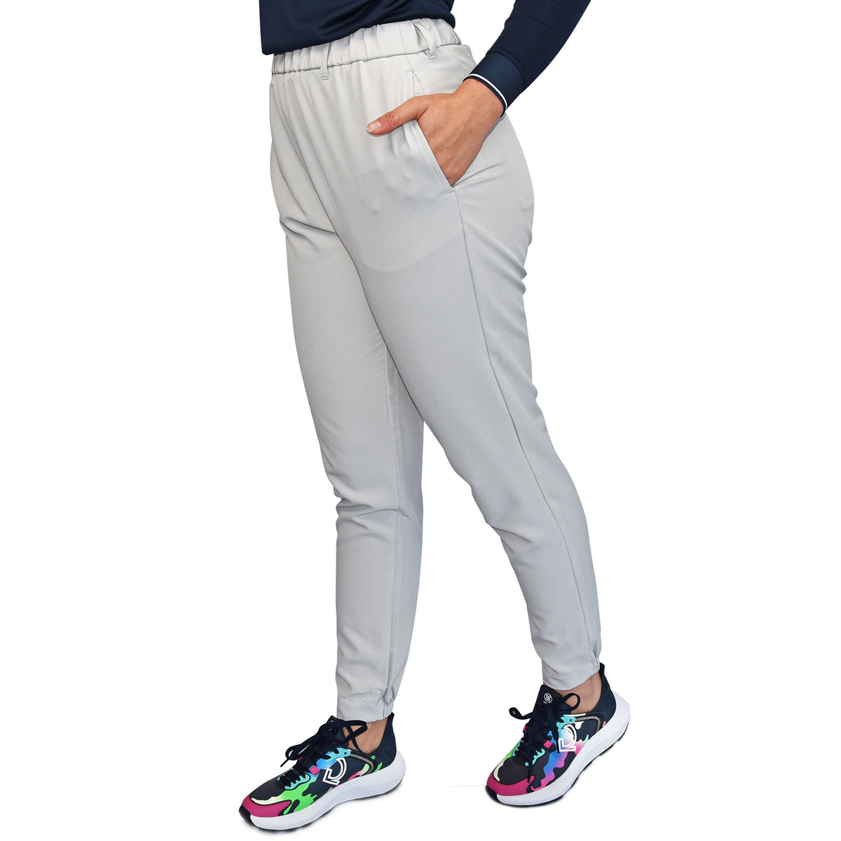 Lyle & Scott Damen der Laura Golfhose - Kieselble