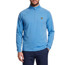 Lyle &amp; Scott Mesh Panelled Course Golf Midlayer - Nitrogen