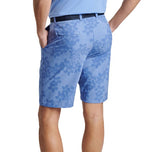 Peter Millar Shackleford abstrakte Blumenleistung Hybrid Golfshorts - Blau
