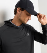 Peter Millar Pine Performance Kapuzenpullover – Schwarz