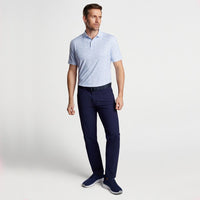 Peter Millar Switching Gears Performance Jersey Polo Golfhemd - Weiß