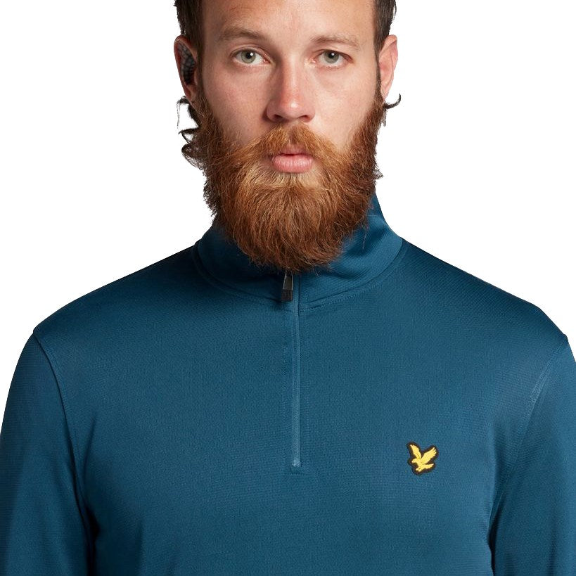 Lyle & Scott Golf Golf Stretch Midlayer - Benzin