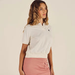 Malbon Kin Polo für Damen – Elfenbein