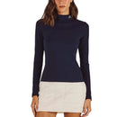 Malbon Rally Mockneck für Damen – Blaubeere