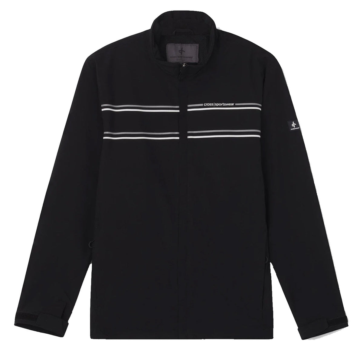 Cross Cloud wasserdichte Golfjacke - schwarz