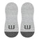 Travis Mathew der Magic Man 2.0 Keine Show Golfsocken - Heather erlauben