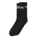 Malbon Bon Script Golfsocken – Schwarz