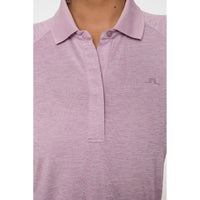 J.Lindeberg Women's Minnie Golf Polo -Hemd - sehr Traubenmischung