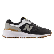 Neues Gleichgewicht 997 Spikeless Wide (EE) Golfschuhe - Schwarz/Weiß
