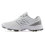 Neues Gleichgewicht Brighton V2 Wide (EE) Golfschuhe - Weiß/Grau