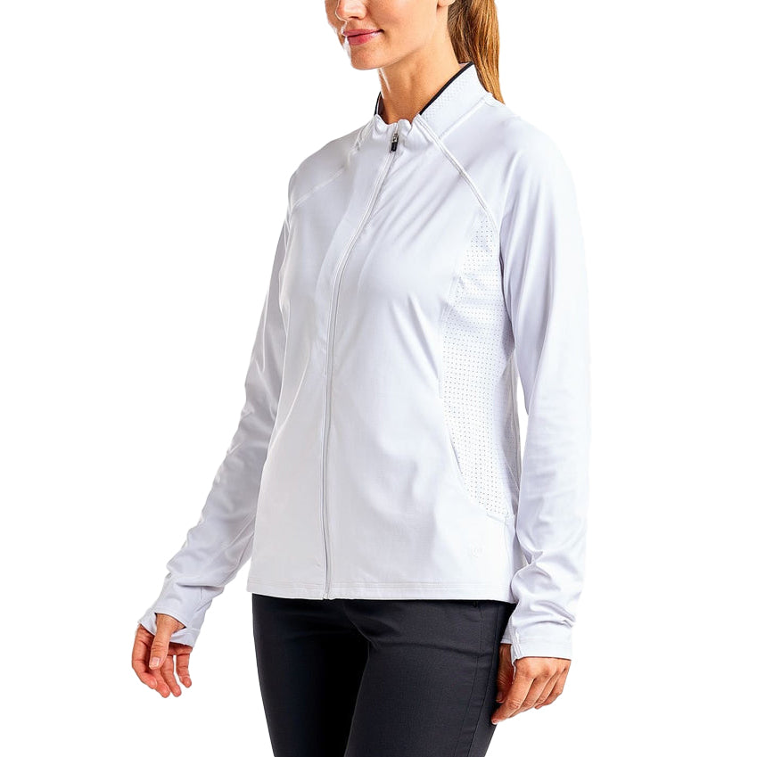 Nivo Frauen Alyssa Golfjacke - Weiß
