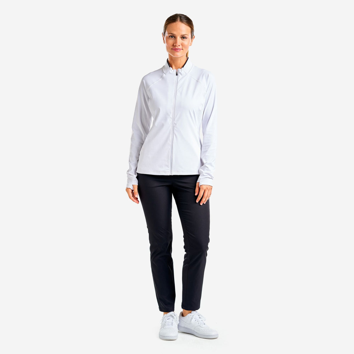 Nivo Frauen Alyssa Golfjacke - Weiß