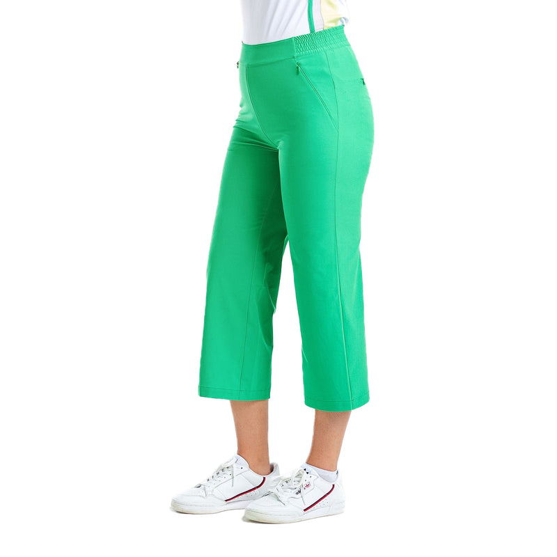 Nivo Frauen Maude Capri Golfhose - klassisches Grün