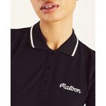 Malbon Paloma Golf-Poloshirt für Damen – Schwarz