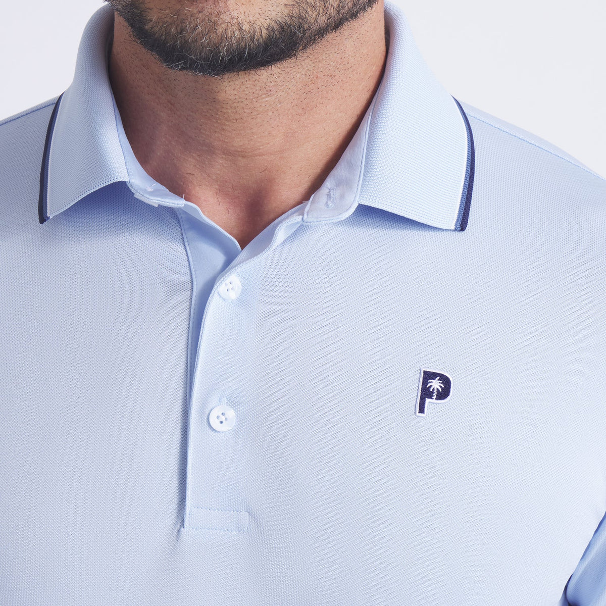 Puma X Ptc Tipped Golf Polo Shirt - Haute Tropic