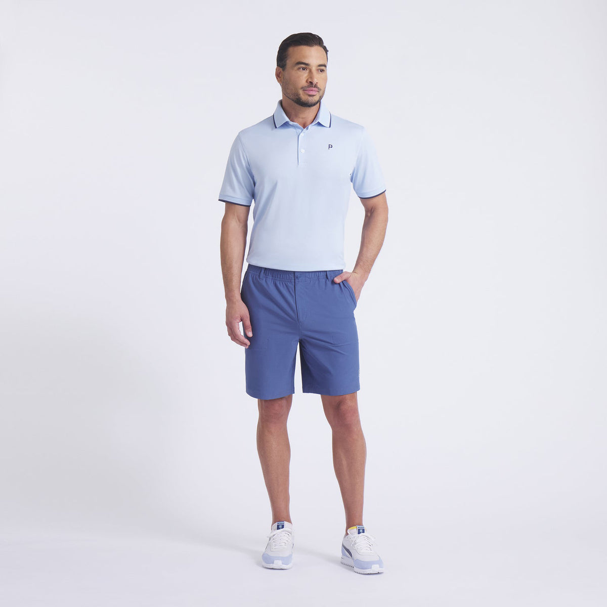 Puma X Ptc Tipped Golf Polo Shirt - Haute Tropic