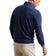 Peter Millar Albatross Cotton Blend Pique 1/4 Zip Pullover - Navy
