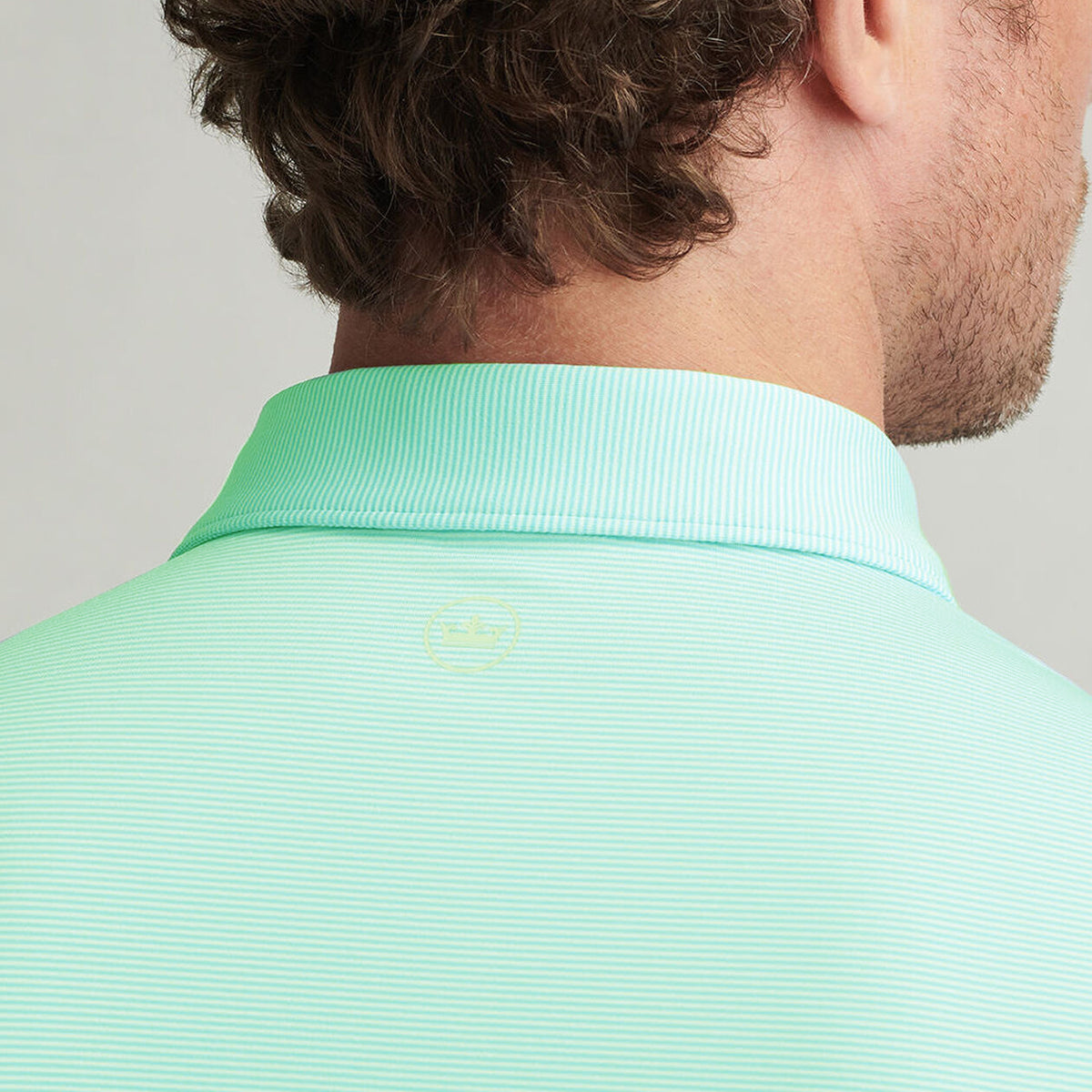 Peter Millar Jubilee Performance Jersey Polo Golf Shirt - Birnentörtchen