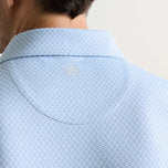 Peter Millar Mayfield 高性能球衣高尔夫 Polo 衫 - Iris Mist